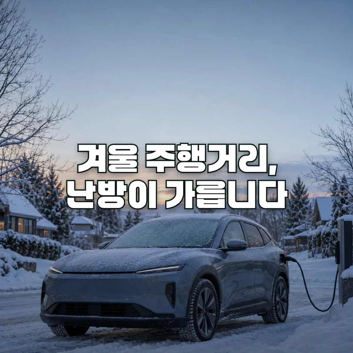 전기차 히트펌프, 겨울 주행거리를 가르는 옵션 표지