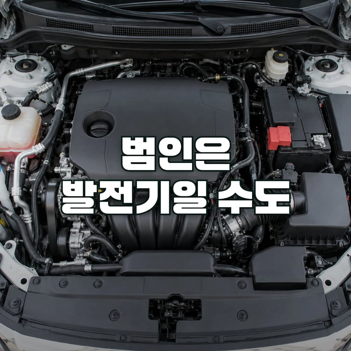 배터리 경고등이 켜졌을 때, 배터리보다 먼저 의심할 곳 표지